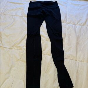 Lululemon black leggings. Size 0 and 2